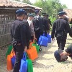 Petugas Sat-Brimob Pelopor D Polda Metro Jaya 