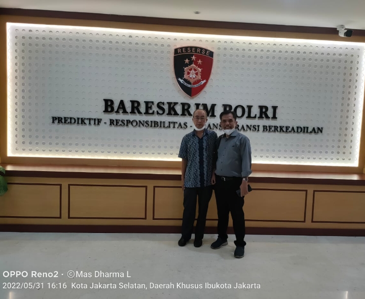 Sambangi Divisi Propam Mabes Polri Kasa Hukum PT KMI Minta Keadilan