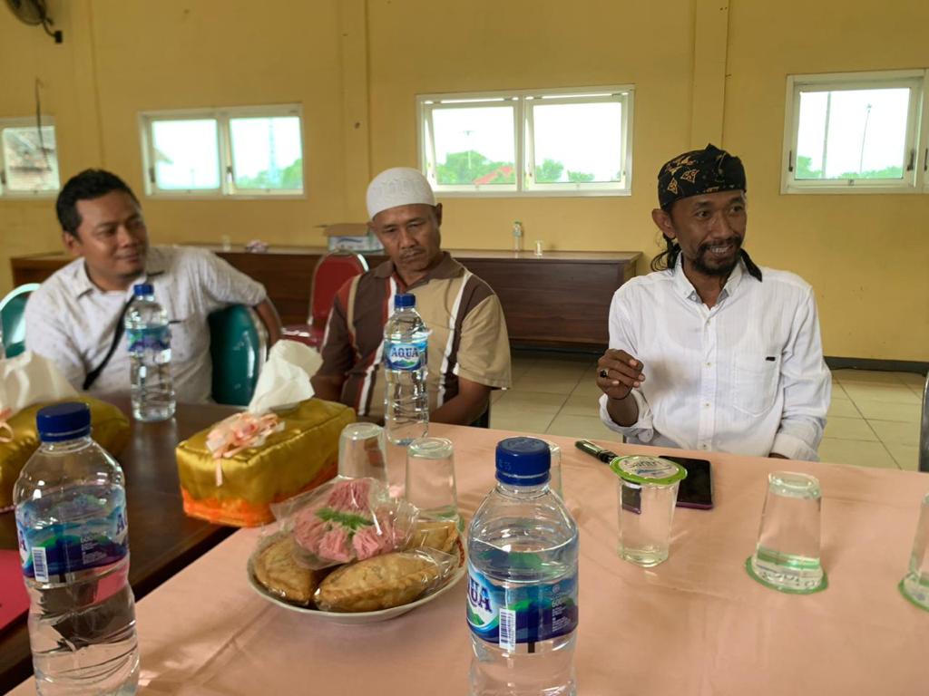 Teks foto : Sugiyanto, ayah kandung dari (Alm) M. Nizamudin