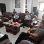 Teks foto : Rapat koordinasi dengan Komnas HAM