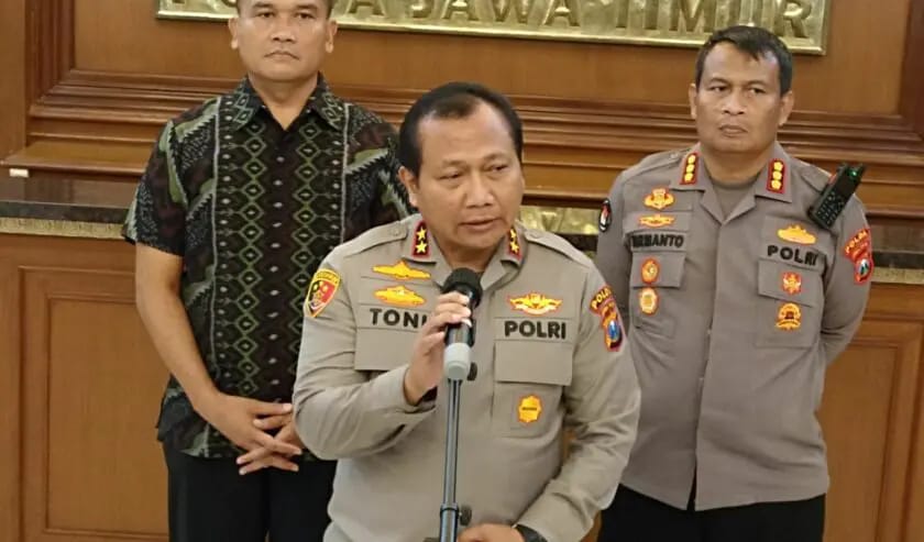 Teks foto: Kapolda Jawa Timur Inspektur Jenderal Toni Harmanto