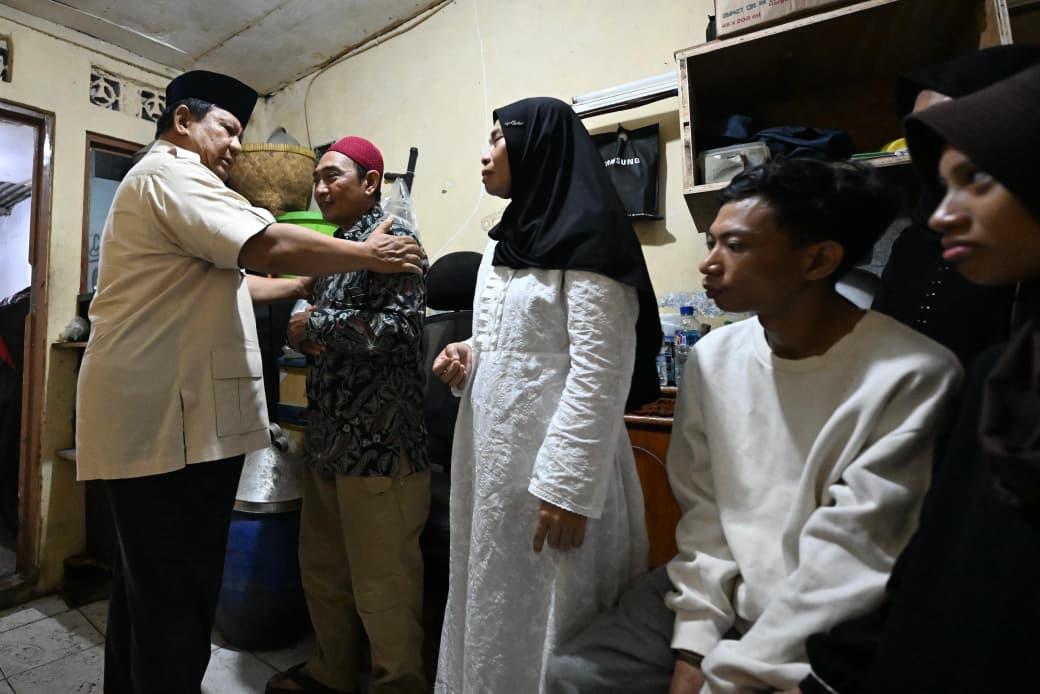 Prabowo takziah affan K
