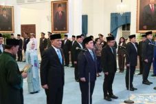 rAcara pelantikan tersebut digelar di Istana Negara, Jakarta, pada Rabu, 17 September 2025.