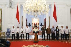 Presiden Prabowo Subianto Beri Pernyataan Pers