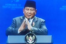 Presiden saat hadiri konggres VI Demokrat