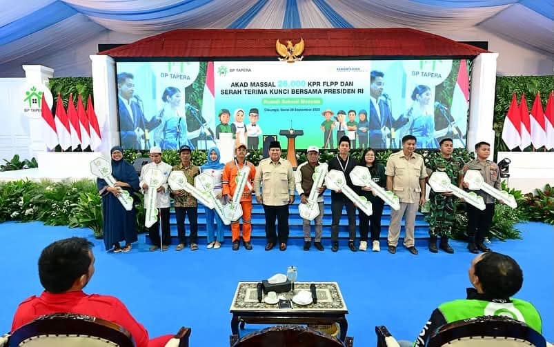 akad masal 26 ribu unit rumah subsidi