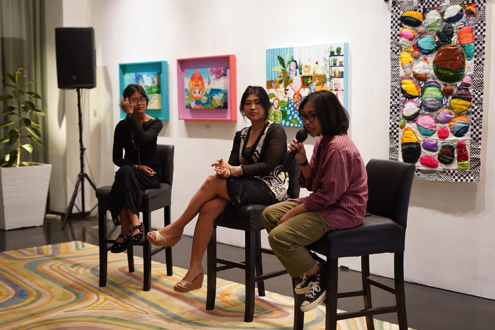 Gen Z Pajang karyanya "Hidden Potion" Di Artotel TS Suites