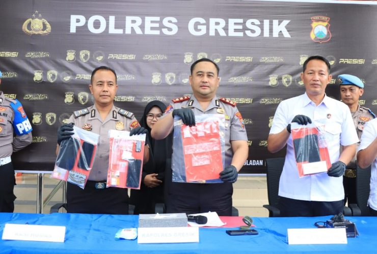 Polres Gresik Bongkar Jaringan Narkoba Tangkap 6 Tersangka