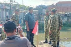 Jembatan Garuda Asemrowo Dikebut, Danrem 084 Puas Progres Capai 40 Persen