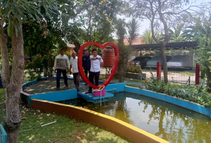 UPTD Wilayah 1 Cek PJU dan Taman di Sejumlah Perumahan Babelan