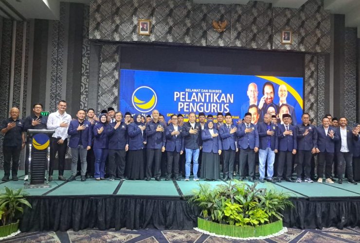 ‎NasDem Bekasi Resmi Dilantik, Siti Qomariah Komandoi Konsolidasi Hingga Tingkat Kecamatan
