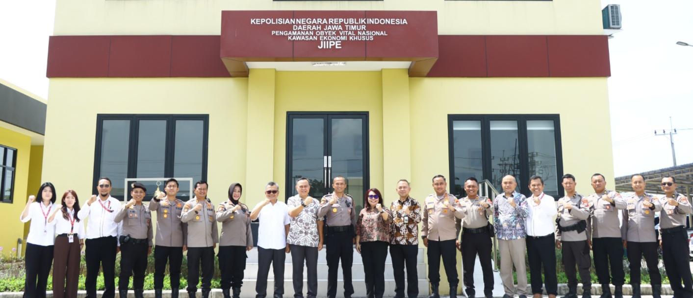 JIIPE Serahkan Kantor Kepolisian Khusus KEK Jaga Stabilitas Keamanan
