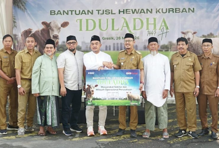 SIG Salurkan 292 Hewan Kurban di 19 Provinsi
