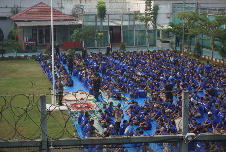 Hari Lahir Pancasila, Lapas Cikarang Pererat Kebersamaan Makan Bersama Warga Binaan