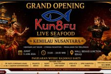 KUNGFU Live Seafood Resmi Hadir di Bekasi, Usung Tema Kemilau Nusantara