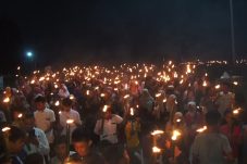 Ribuan Warga Gandasari Meriahkan Pawai Obor Sambut Tahun Baru Islam 1448 Hijriah