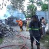 Gudang Limbah di Cikarang Barat Terbakar, Enam Unit Damkar Dikerahkan