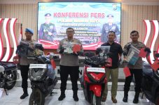 Polres Madiun Kota Ungkap 3 Kasus Curanmor 4 Orang Residivis Diamankan