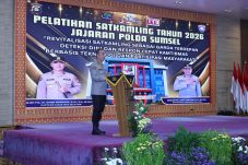 Pelatihan Satkamling 2026, Kapolda Sumsel Tekankan Gotong Royong & Teknologi
