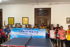 Polsek Palmerah Meriahkan Hari Bhayangkara ke-80 dengan Turnamen Tenis Meja
