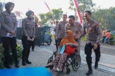 Polda Jatim Gelar Bakkes Layani 2.500 Warga di RS Bhayangkara Jombang