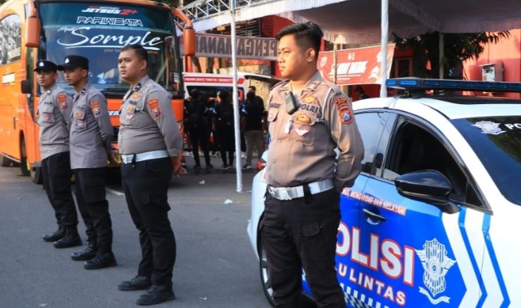 Polres Ngawi Amankan Liga 4 Nasional, Penonton Capai1.316 Orang