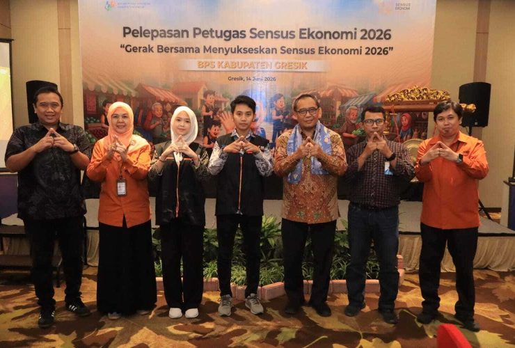 Gresik Sebar 1.095 Petugas Sensus Ekonomi 2026