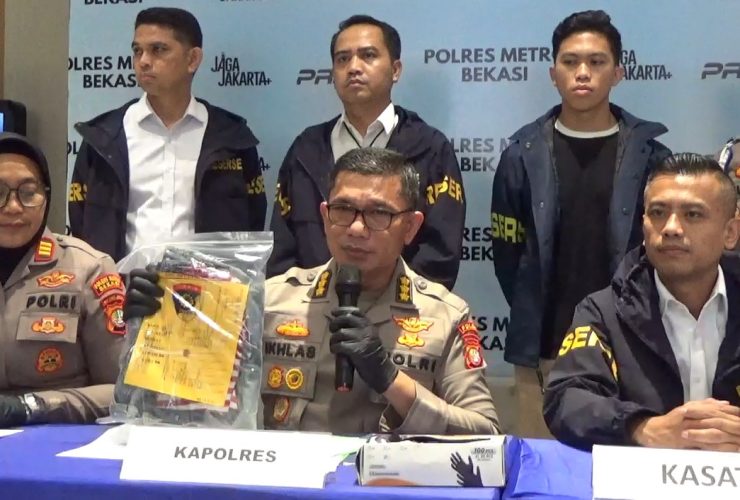 Kabur Usai Sekap dan Aniaya Pacar Pria di Bekasi Dibekuk Polisi