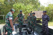 Danrem 064 Tinjau Ujung Kulon, Perkuat Pelestarian Badak Jawa