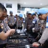Polres Gresik Cek Puluhan Senjata Api Dinas Anggota
