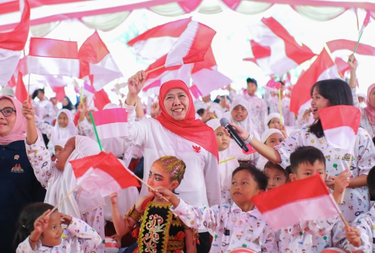 Gubernur Khofifah: Lindungi Anak, Siapkan Generasi Emas Indonesia 2045