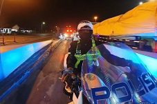 Satlantas Polres Gresik Kawal Pasien Asal Bawean hingga RSUD