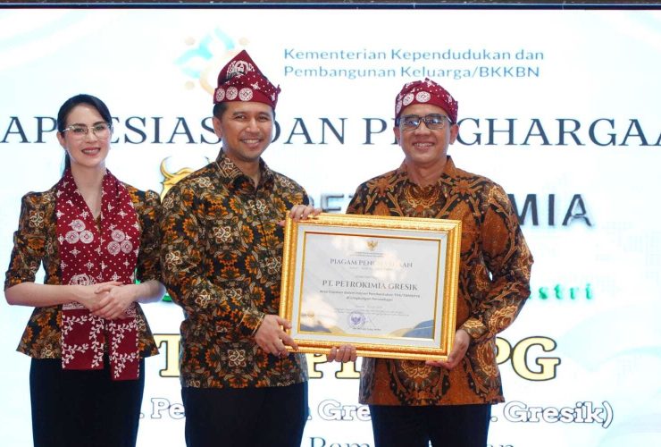 Daycare Petrokimia Gresik Raih Penghargaan dari BKKBN Provinsi Jatim