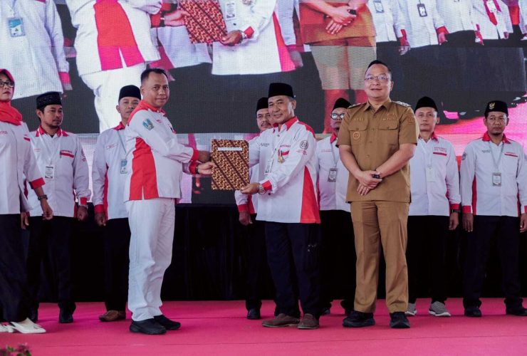 DPC Abpednas Gresik Dilantik Wabup Dorong Jadi Mitra Strategis Pemerintah