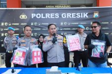 Polres Gresik Bongkar Peredaran Sabu 81,46 Gram di Kecamatan Menganti