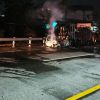 1 Tewas Brio Tabrak Truk Gas Alam di Tol Sumo