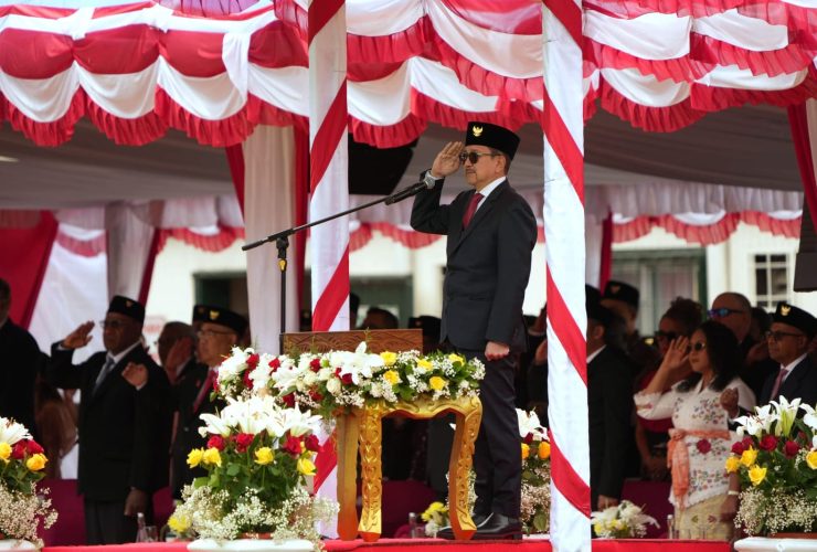 Freeport Upacara HUT RI Serentak dari Enam Daerah di Tiga Provinsi