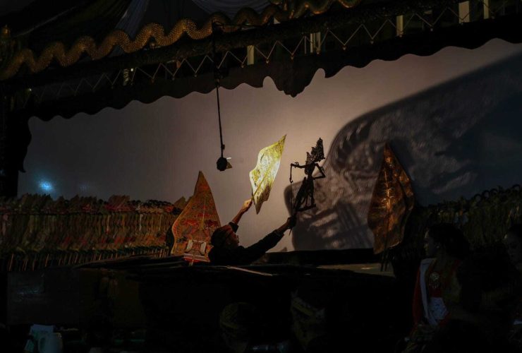 Penonton Wayang Kulit di SOR Tri Dharma Gresik Setiap Tahun Selalu Meningkat