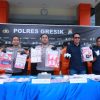Polres Gresik Ungkap 14 Kasus Narkoba 17 Tersangka Diamankan