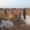 Polisi Gresik Bakar Arena Judi Sabung Ayam