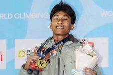 Atlet Gresik Raih Emas di World Climbing Series Guiyang 2026