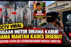 ‎Video CCTV Viral Dugaan Motor Dibawa Kabur, Respons Kapolsek Kedungwaringin Menuai Sorotan