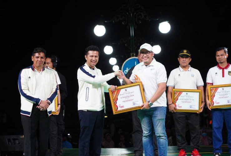 Pemprov Jawa Timur Apresiasi Petrokimia Gresik Karena Konsisten Bina Atlet