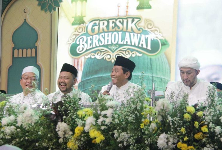 Ribuan Jamaah Padati Gresik Bersholawat