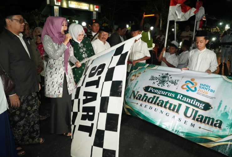 Ning Lia Lepas Kirab Hari Santri 2026
